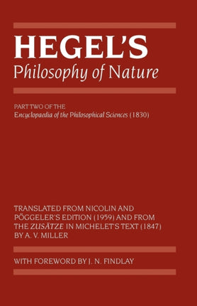 Hegels Philosophy of Nature
