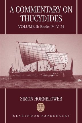 A Commentary on Thucydides Volume II Books IVV.