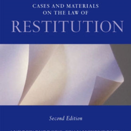 Cases and Materials on the Law of Restitution