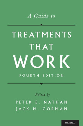 Guide to Treatments That Work Revised