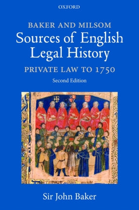 Baker and Milsoms Sources of English Legal History