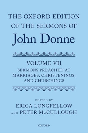 The Oxford Edition of the Sermons of John Donne
