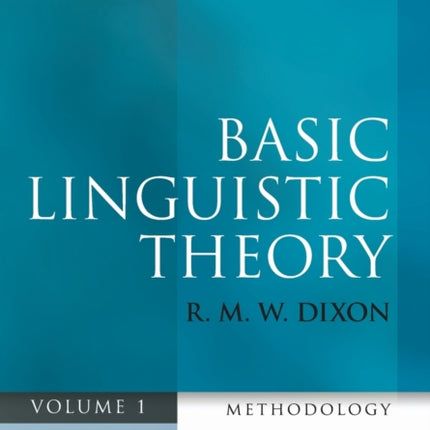 Basic Linguistic Theory Volume 1