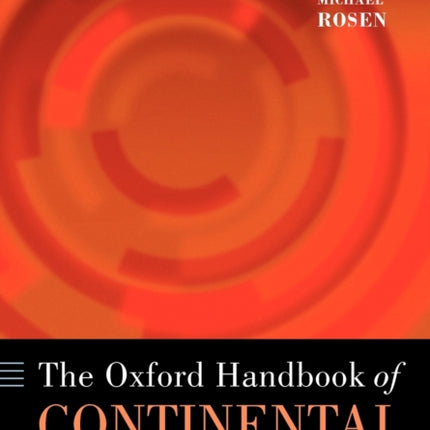 The Oxford Handbook of Continental Philosophy