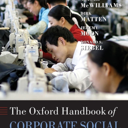 The Oxford Handbook of Corporate Social Responsibility