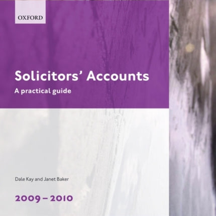 Solicitors Accounts 20092010