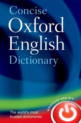 Concise Oxford English Dictionary: Main edition