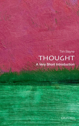 Thought A Very Short Introduction Very Short