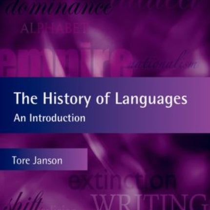 The History of Languages An Introduction Oxford