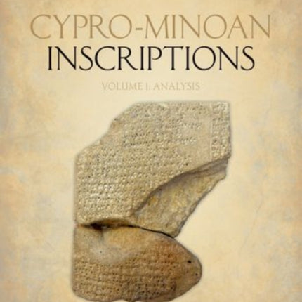 CyproMinoan Inscriptions Volume 1 Analysis