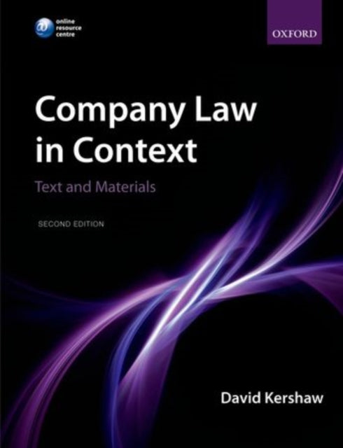 Company Law in Context Text and materials