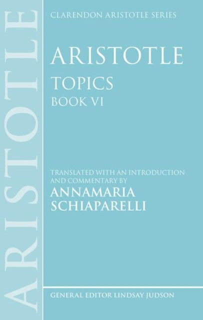 Aristotle Topics Book VI
