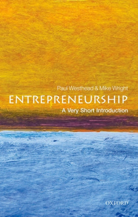 Entrepreneurship: A Very Short Introduction