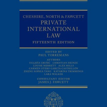 Cheshire, North & Fawcett: Private International Law