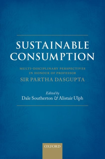 Sustainable Consumption