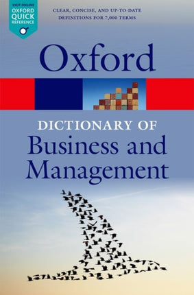 A Dictionary of Business and Management