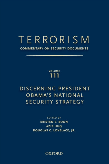 TERRORISM Commentary on Security Documents Volume 111