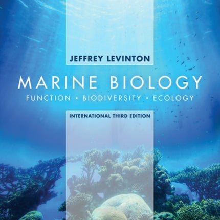Marine Biology Function Biodiversity Ecology