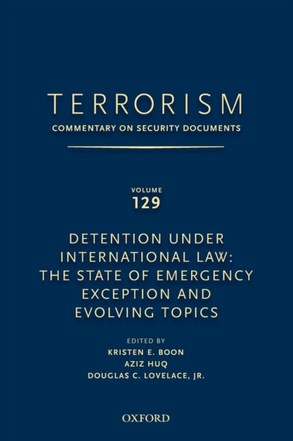 TERRORISM COMMENTARY ON SECURITY DOCUMENTS VOLUME 129