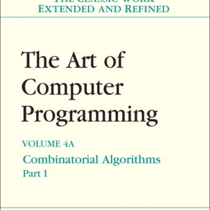 Art of Computer Programming, The: Combinatorial Algorithms, Volume 4A, Part 1