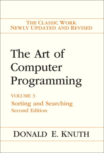 Art of Computer Programming, The: Sorting and Searching, Volume 3