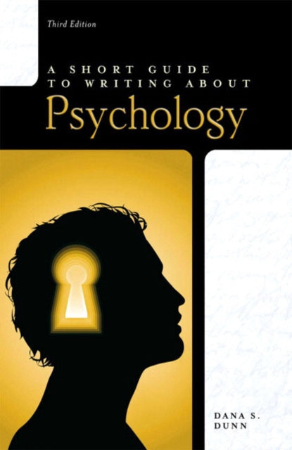 Short Guide to Writing About Psychology, A