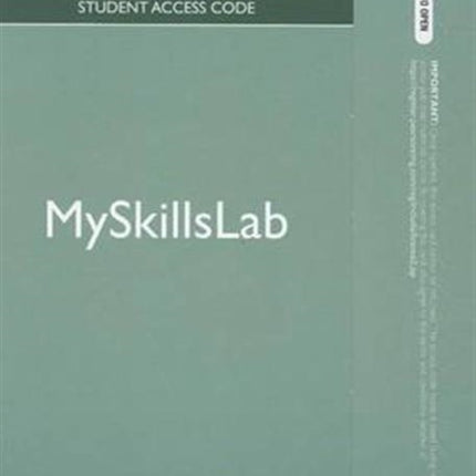 Access Code for MyLab Reading & Writing Skills without Pearson eText