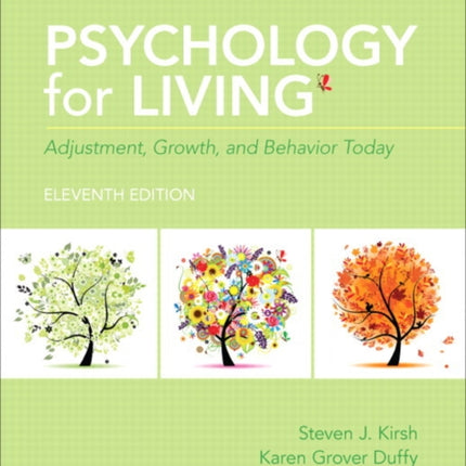 Psychology for Living: Adjustment, Growth, and Behavior Today