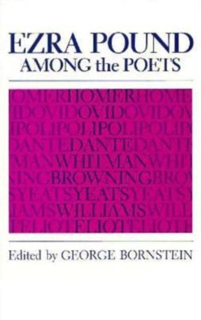 Ezra Pound among the Poets