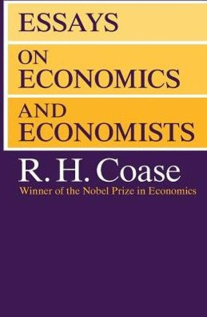 Essays on Economics and Economists