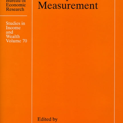 Price Index Concepts and Measurements Volume 70