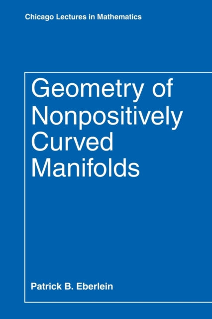 Geometry of Nonpositively Curved Manifolds