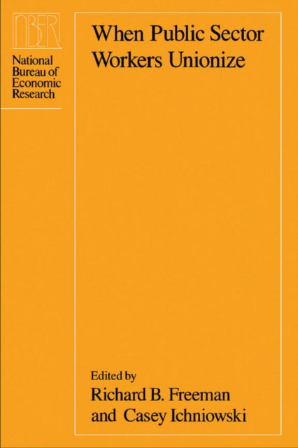 When Public Sector Workers Unionize NBERProject