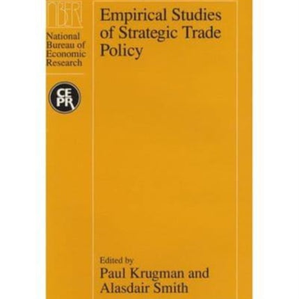Empirical Studies of Strategic Trade Policy NBERProject Reports