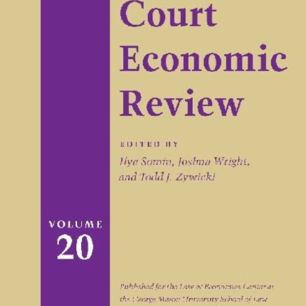 Supreme Court Economic Review Volume 20