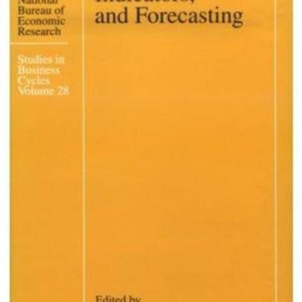 Business Cycles Indicators  Forecasting Volume 28