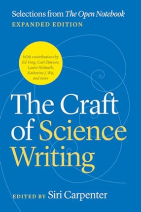 The Craft of Science Writing