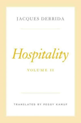 Hospitality Volume II