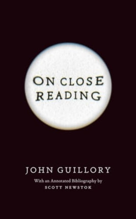 On Close Reading