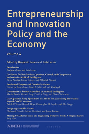 Entrepreneurship and Innovation Policy and the E