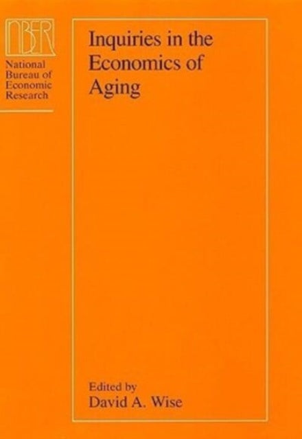 Inquiries in the Economic of Aging NBERProject