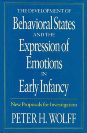 The Development of Behavioral States  the