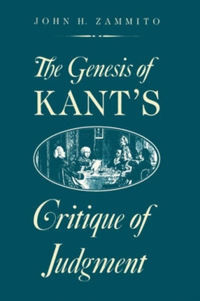 The Genesis of Kant's Critique of Judgment