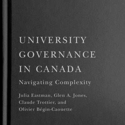 University Governance in Canada