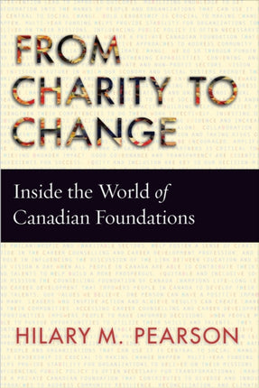 From Charity to Change: Inside the World of Canadian Foundations