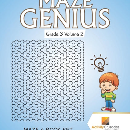 Maze Genius Grade 3 Volume 2  Maze 4 Book Set