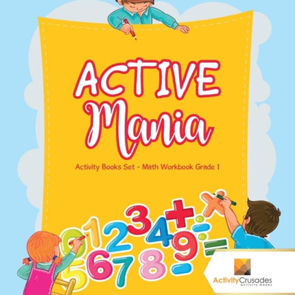 ACTIVE Mania  Activity Books Set  Math Workbook