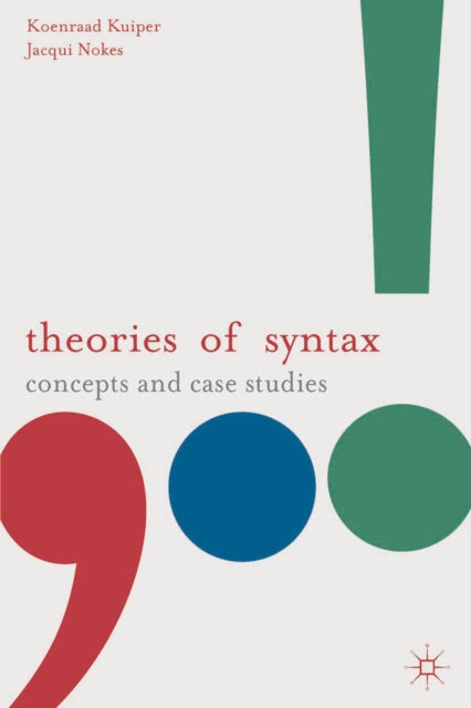 Theories of Syntax Concepts and Case Studies