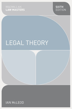 Legal Theory 3 Macmillan Law Masters