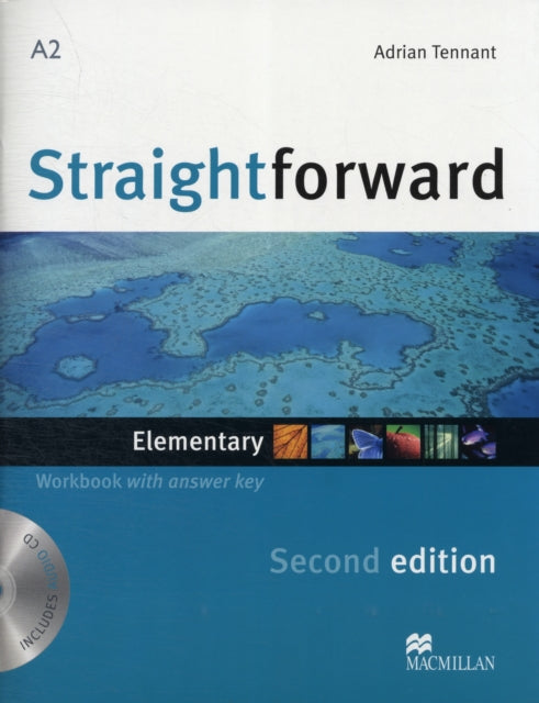 Straightforward 2nd Edition Elementary Level Workbook with key  CD